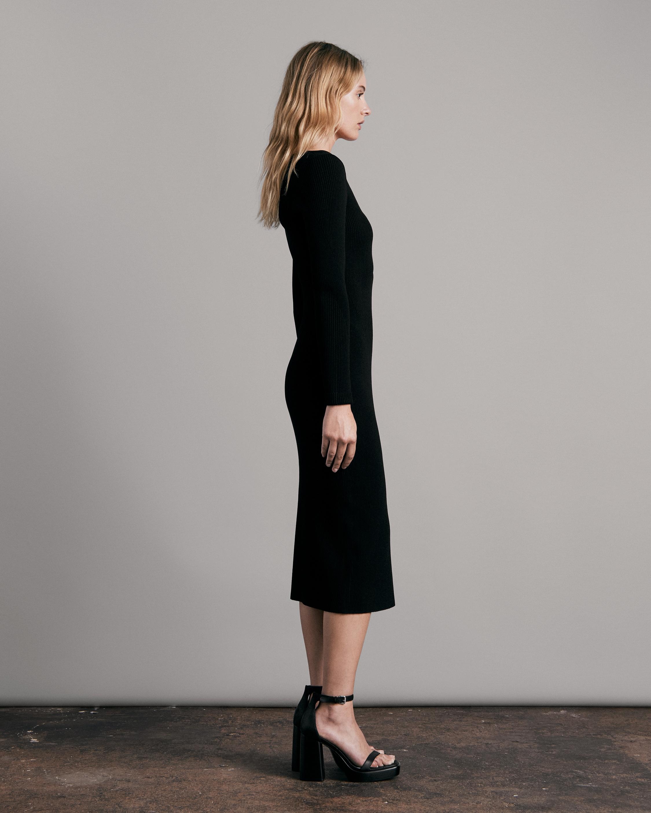 Asher Midi Dress
Rib Dress - 3