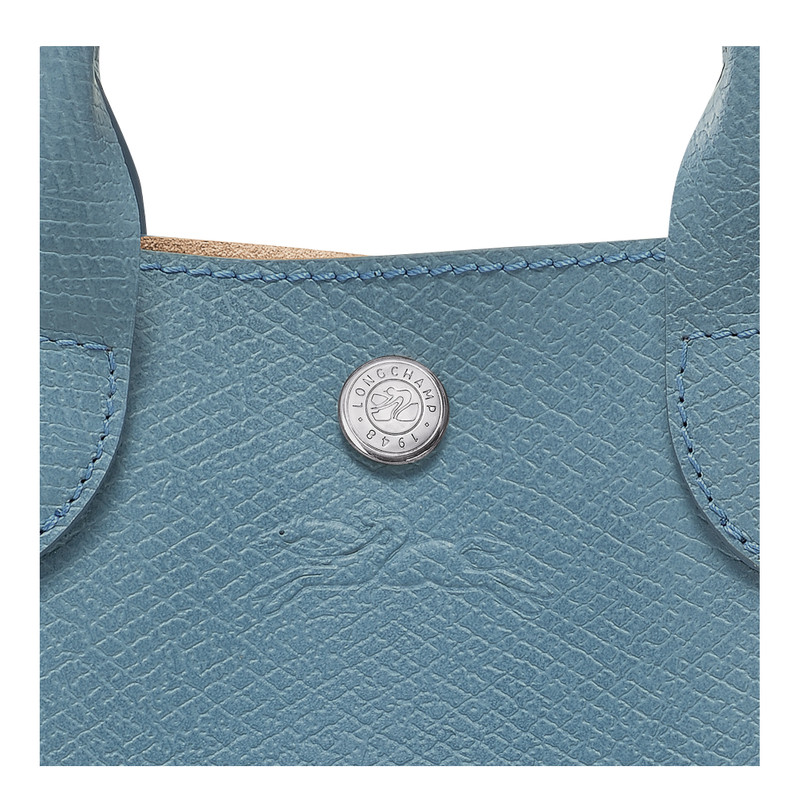 Épure XS Tote bag Cloud Blue - Leather 3