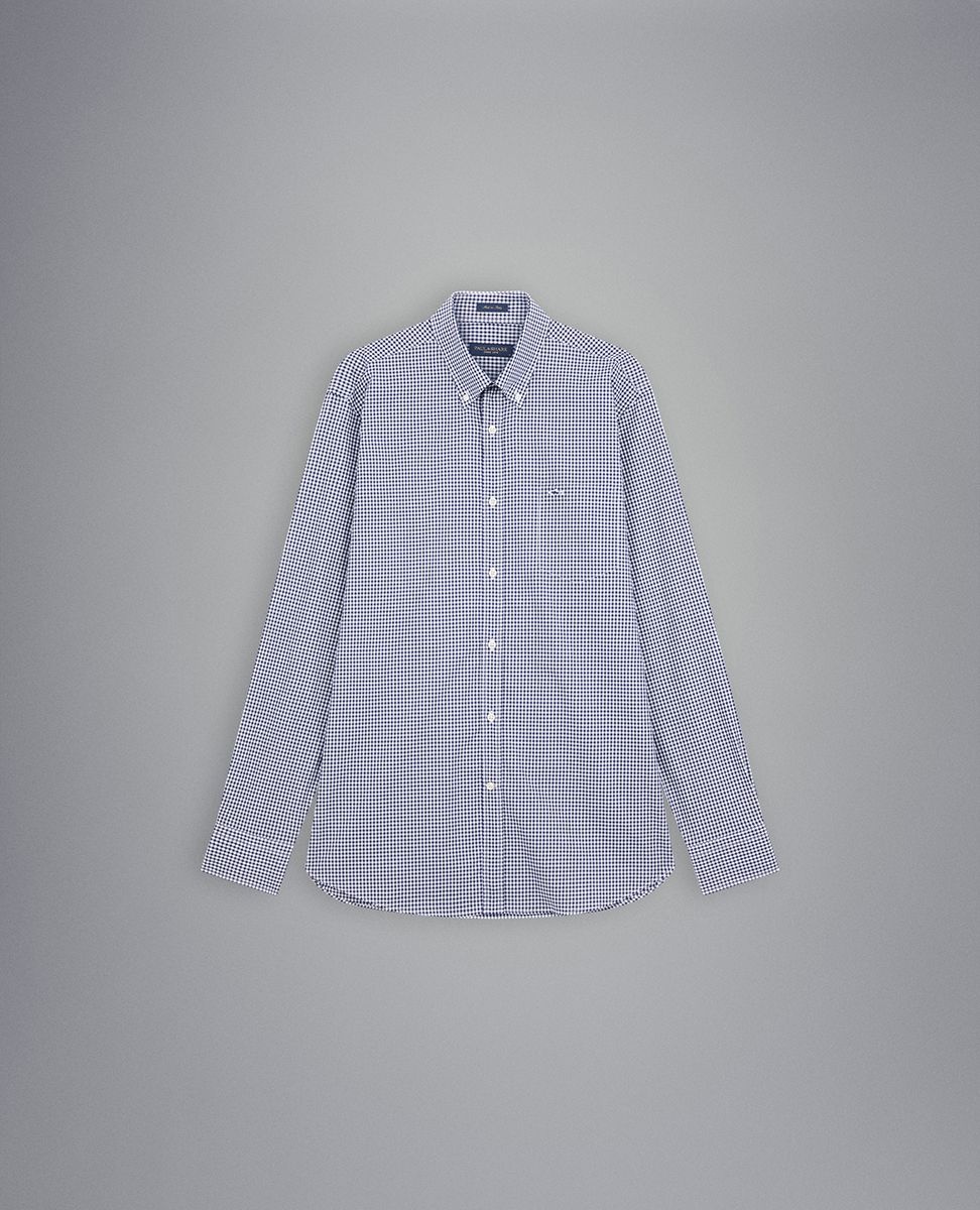 Check cotton shirt - 1