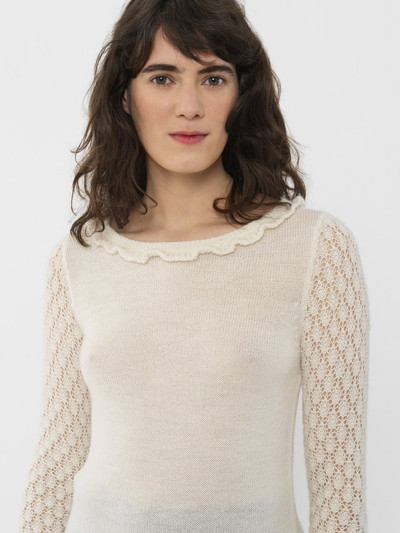 See by Chloé OPEN-STITCH KNIT BLOUSE outlook