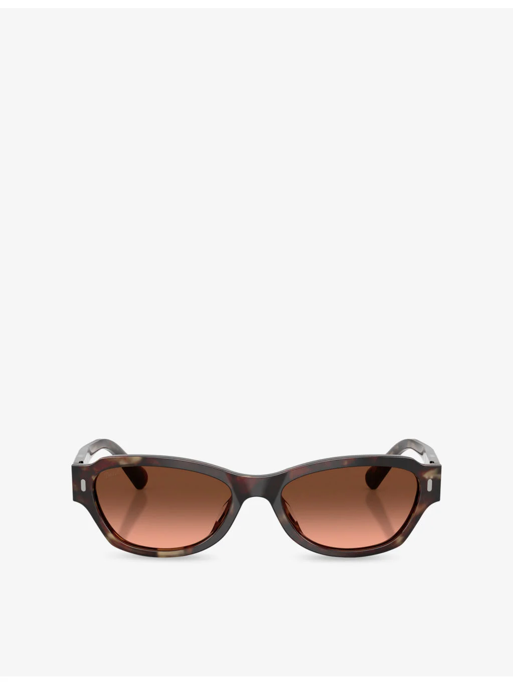 PO3409S Oval-Frame Acetate Sunglasses - 1