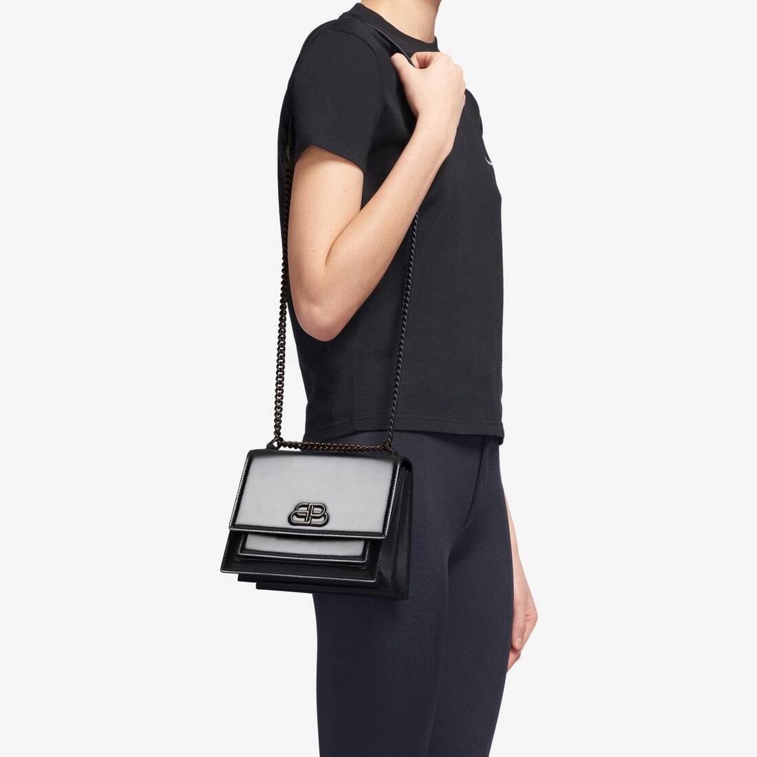 Women's B. Small Bag in Black - 6