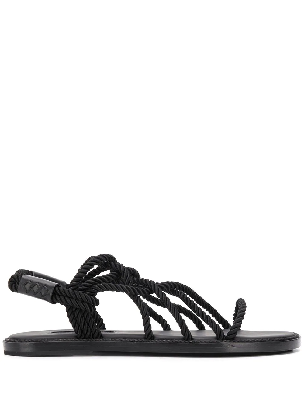 flat rope sandals - 1