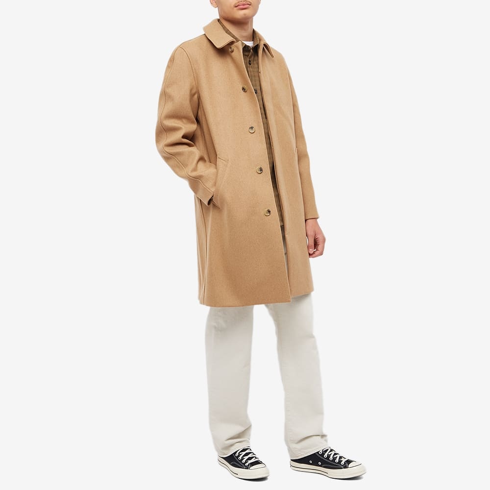 A.P.C. Navy Urban Mac Coat