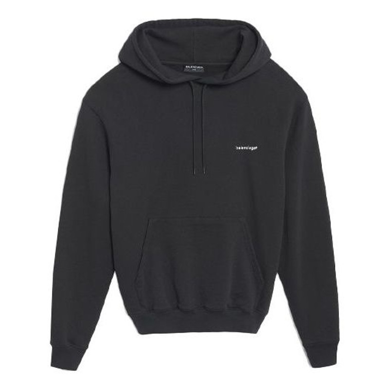Men's Balenciaga Chest White Black Small logo Black 556145TYK271000 - 1