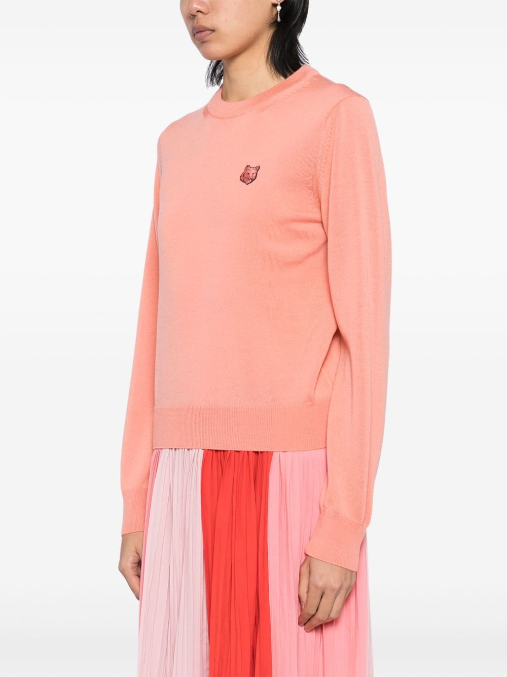 Bold Fox head patch jumper - 3