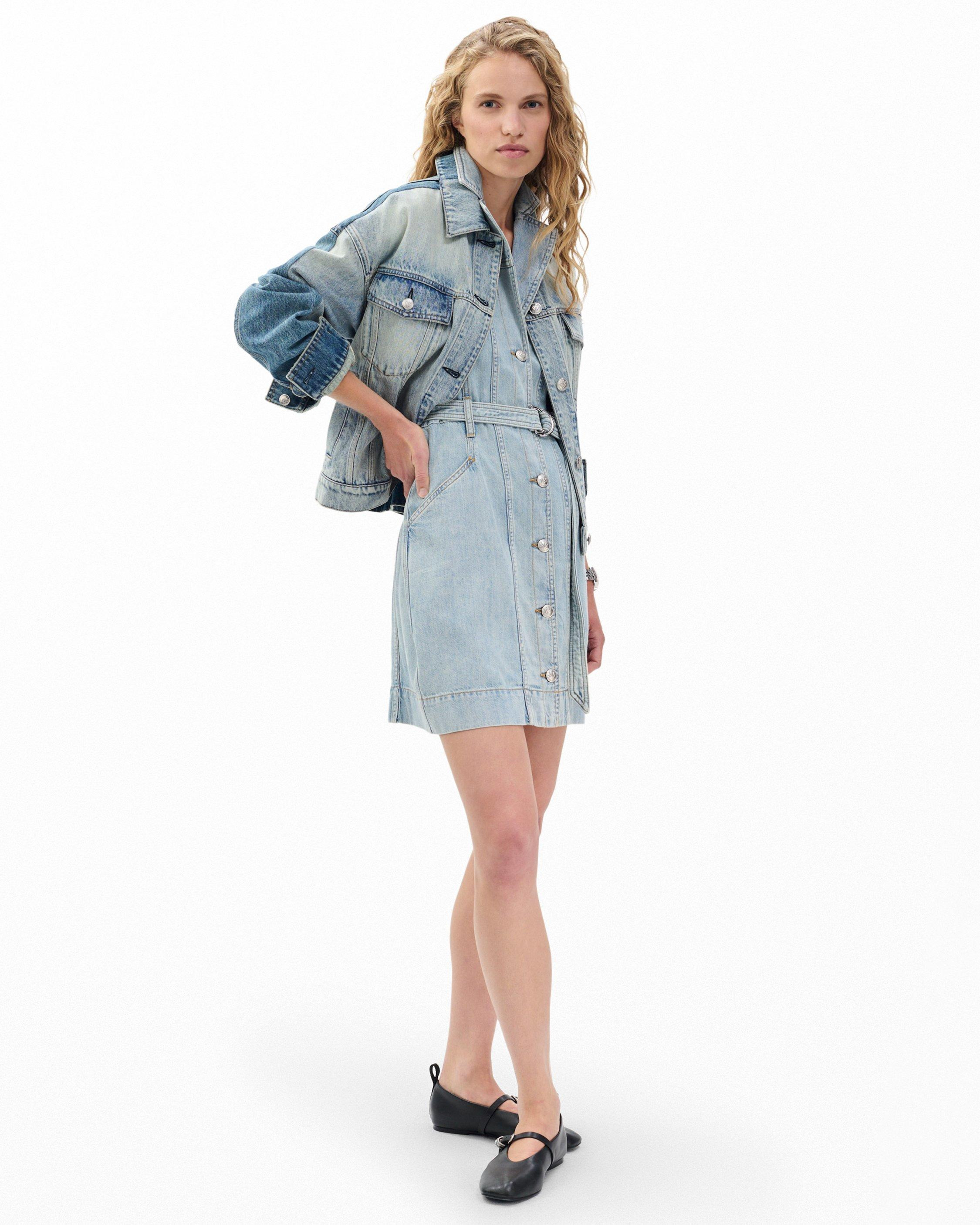 Renata Belted Denim Mini Dress
Ultra Featherweight in Mar - 2