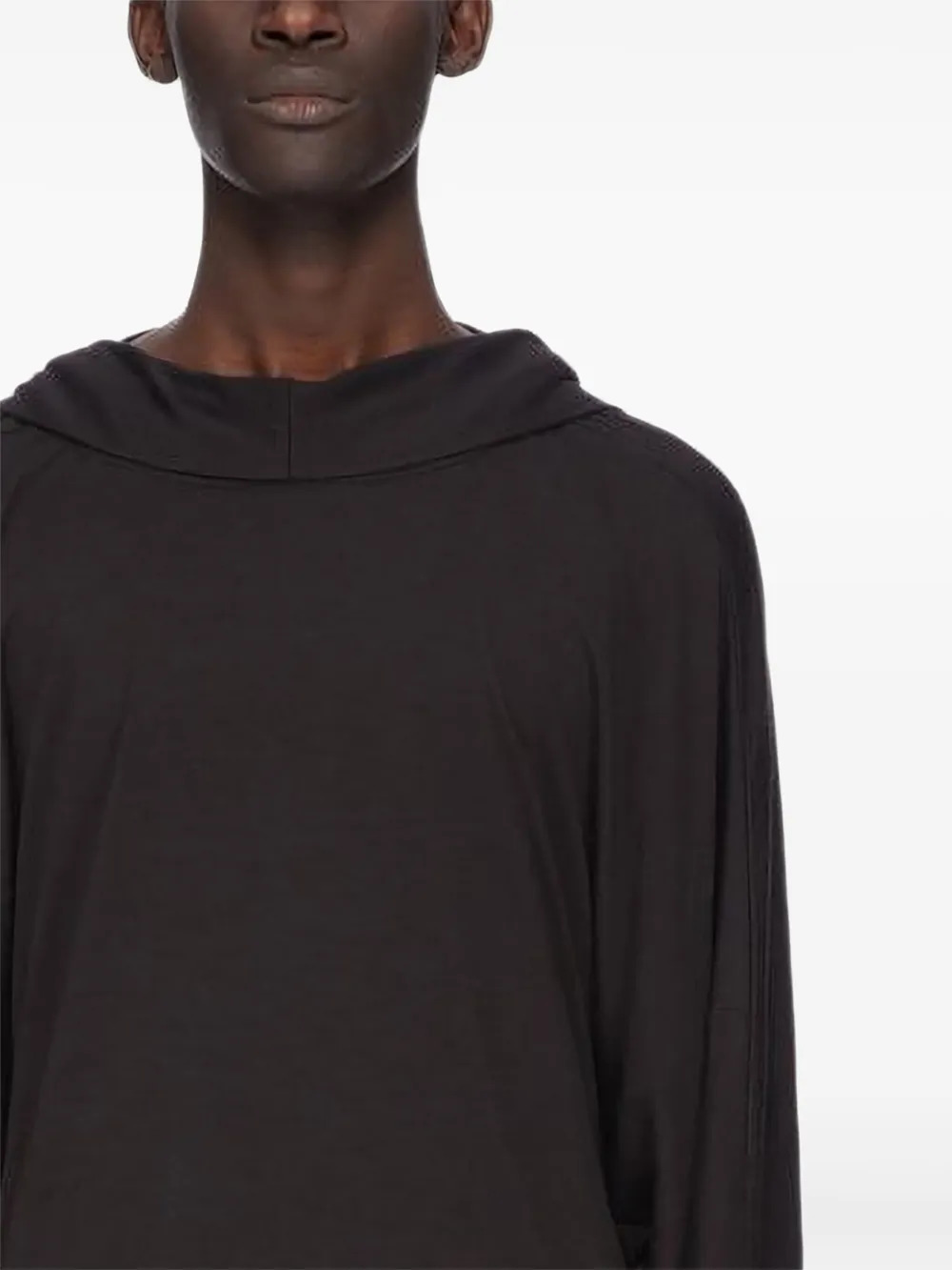 RICK OWENS - Men Tunica Hooded Tunic Top - 3