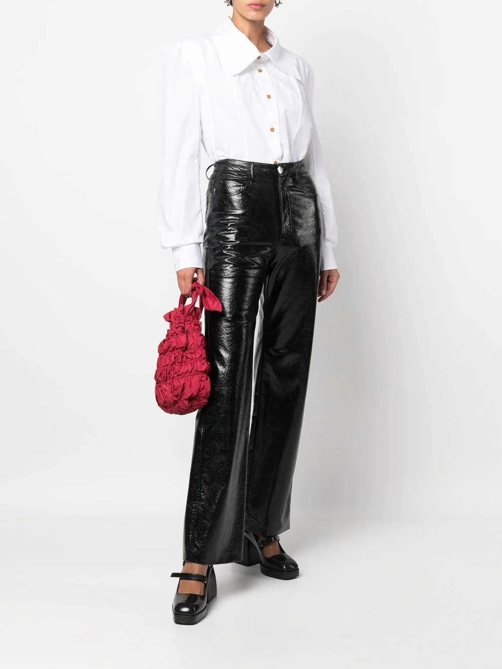 long-sleeve cotton shirt - 2