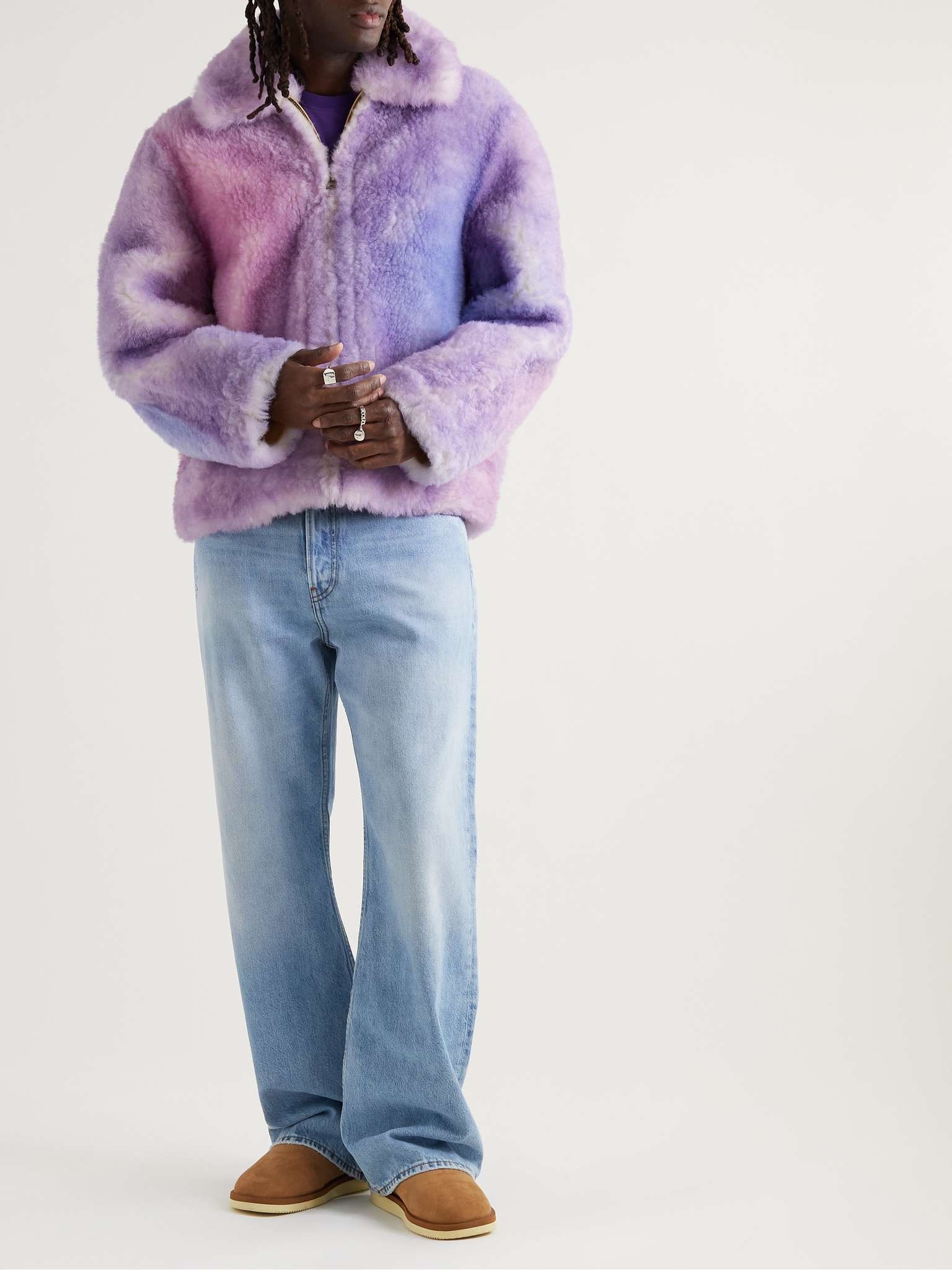 Dégradé Shearling Jacket - 2