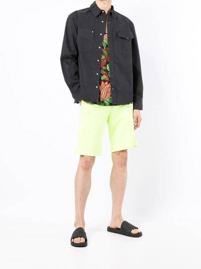 KENZO logo-patch cotton shirt outlook