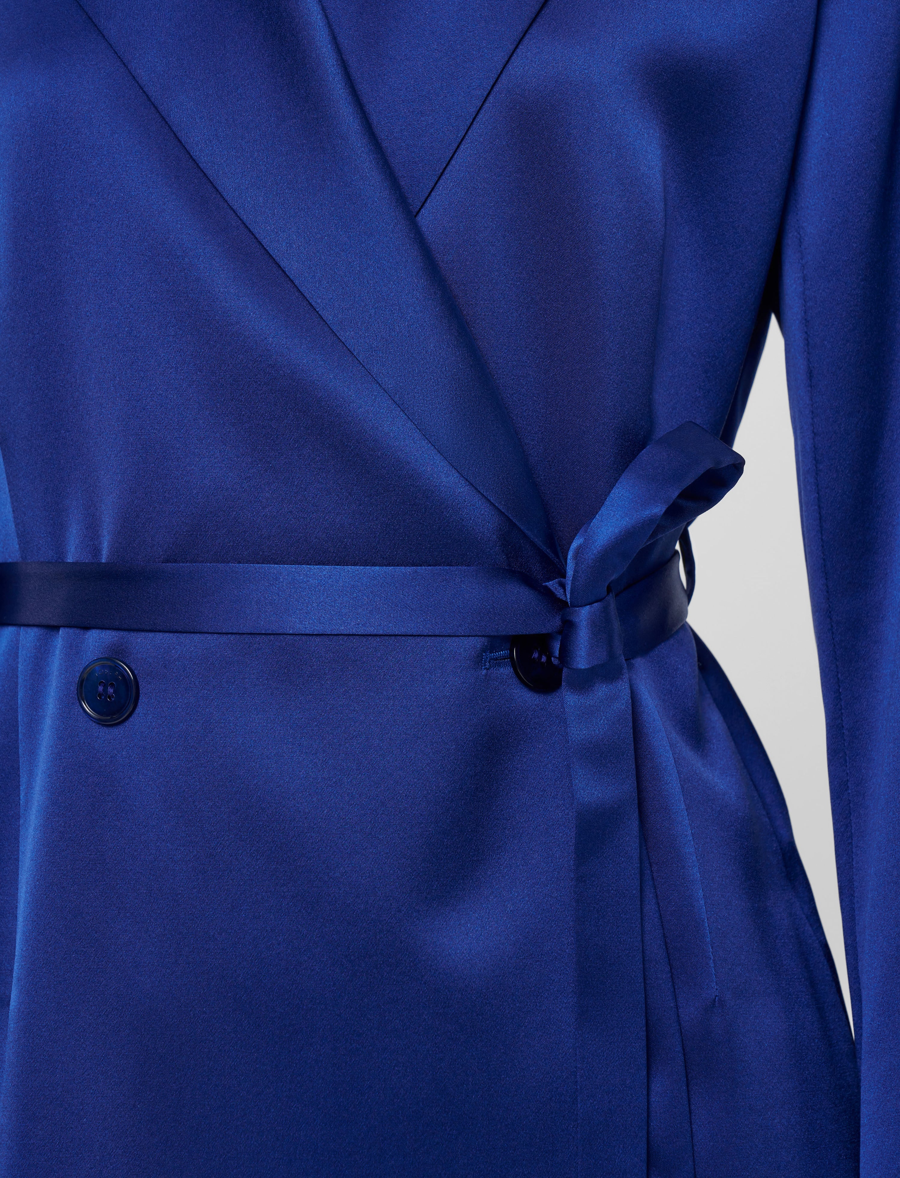 Joubert Silk Satin Jacket - 5
