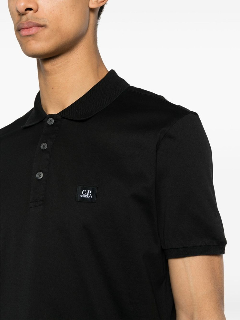 logo-appliqué polo shirt 5