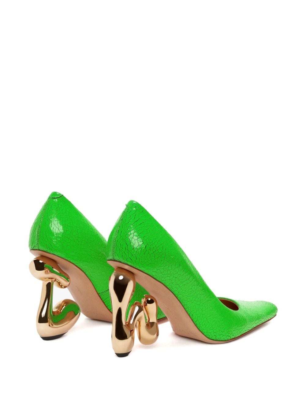 JW Bubble Heel leather pumps - 3