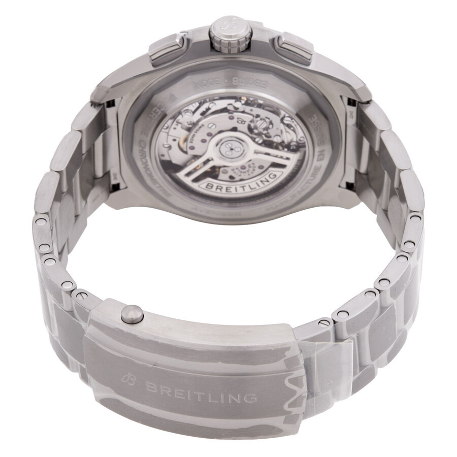 Breitling Super Avenger 46 Chronograph Automatic Black Dial Men's Watch EB0148101B1E1 - 3
