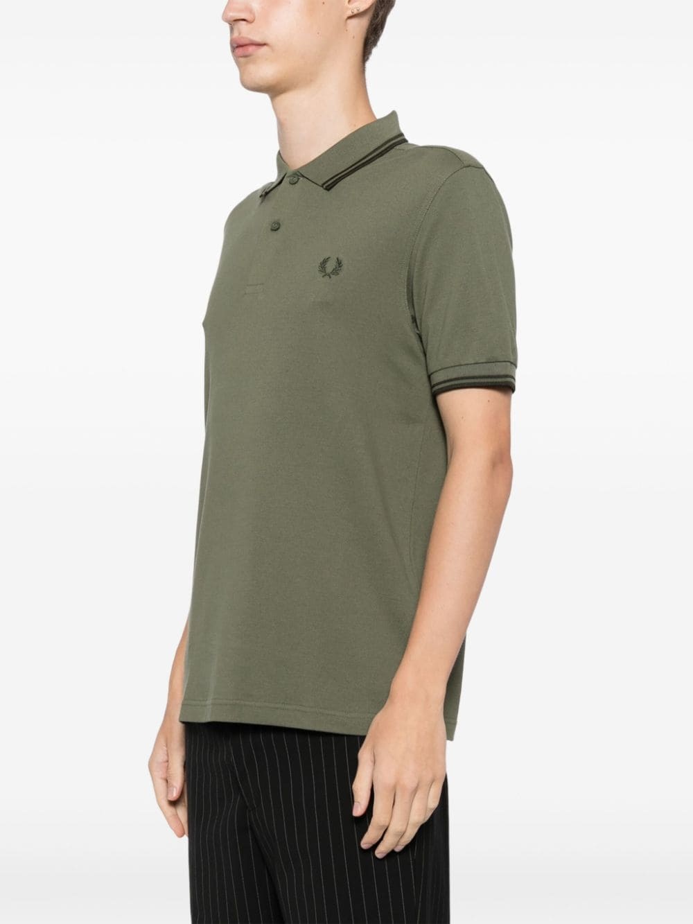 twin tipped polo shirt - 3