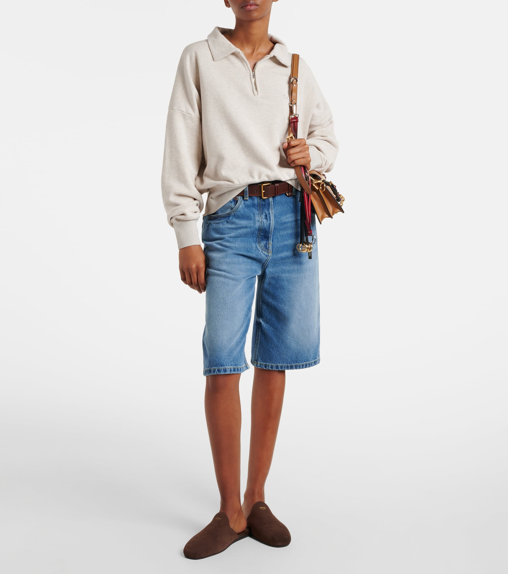 Suede mules - 3