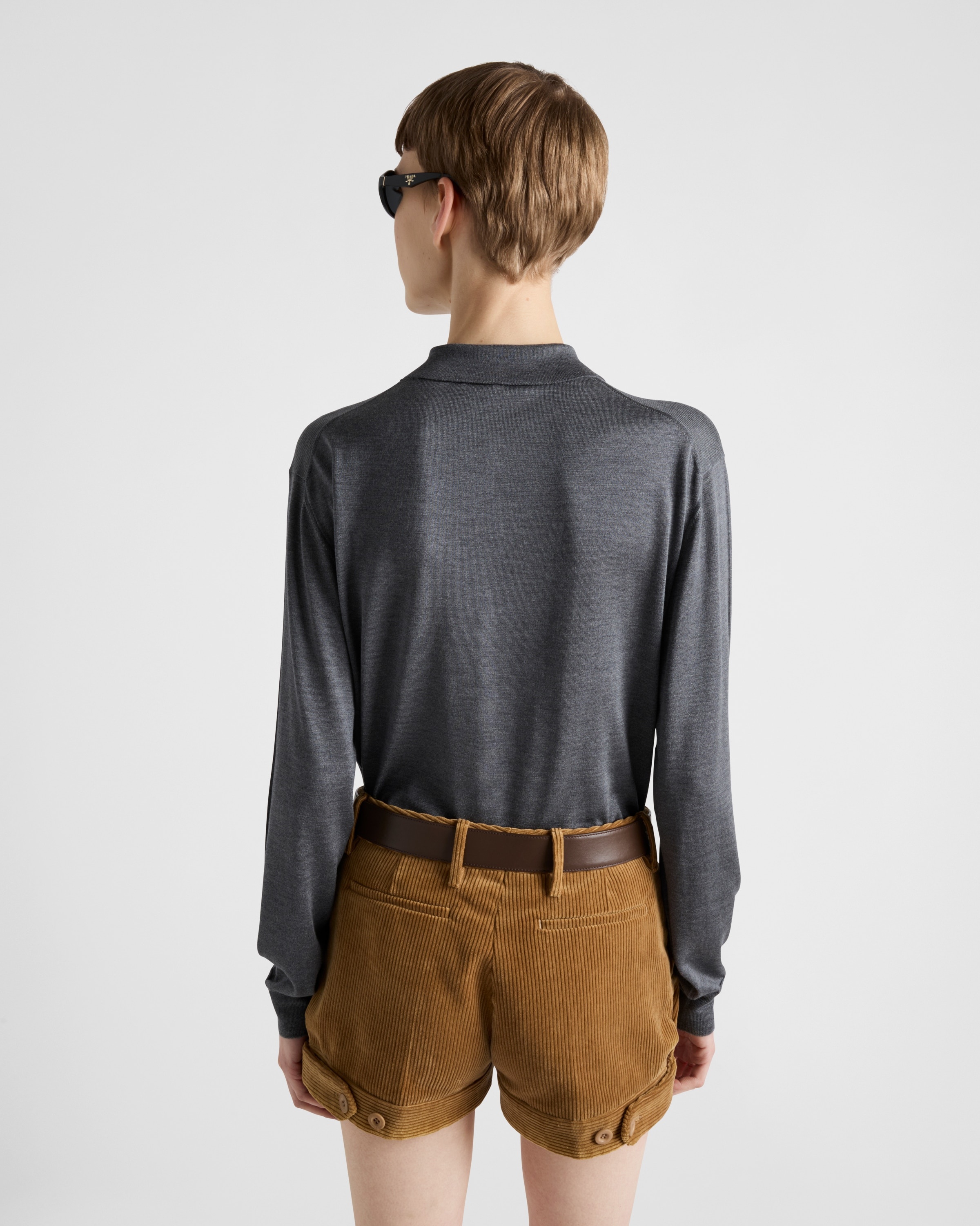Corduroy shorts - 5