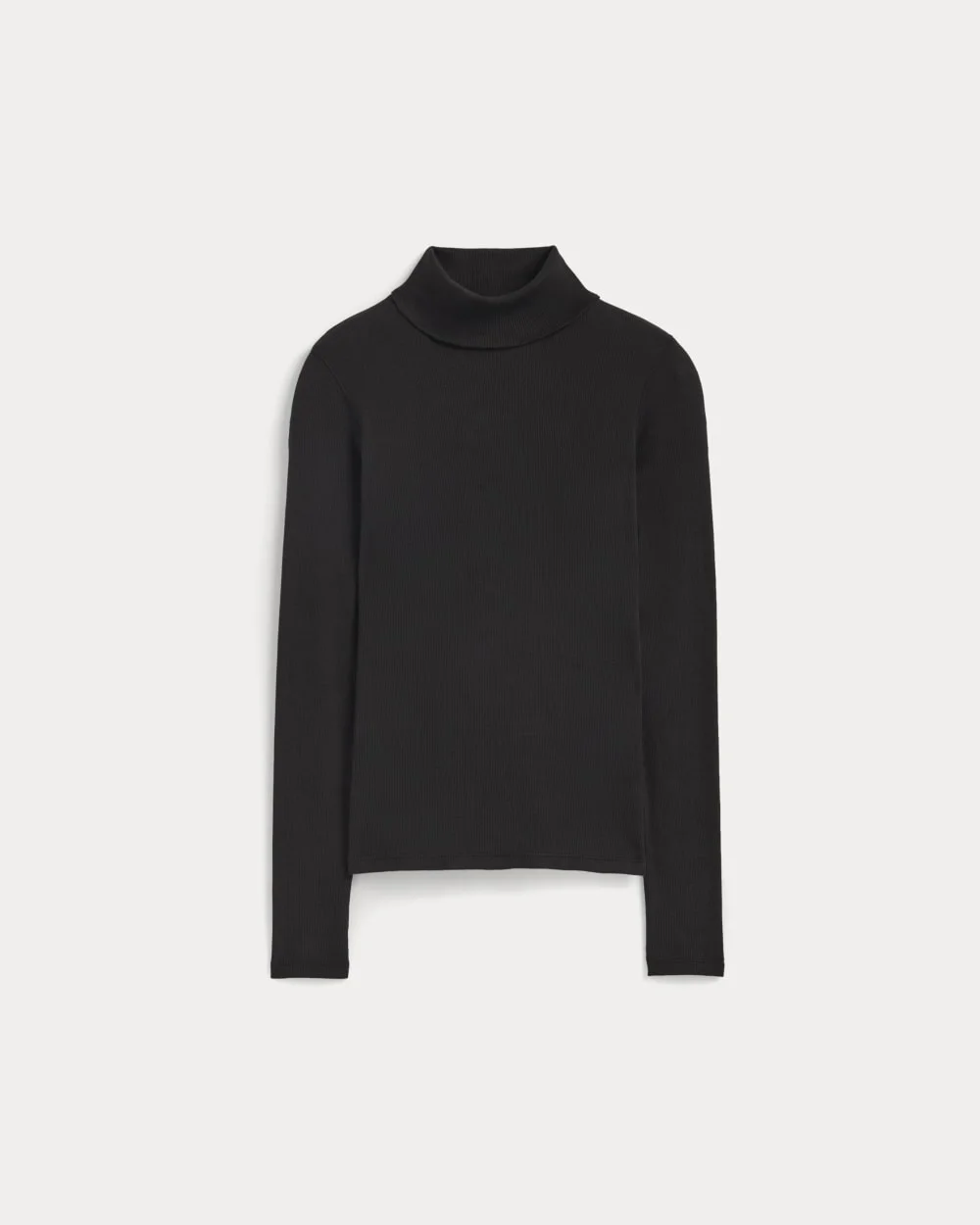 THE LUXE RIB TURTLENECK - 1