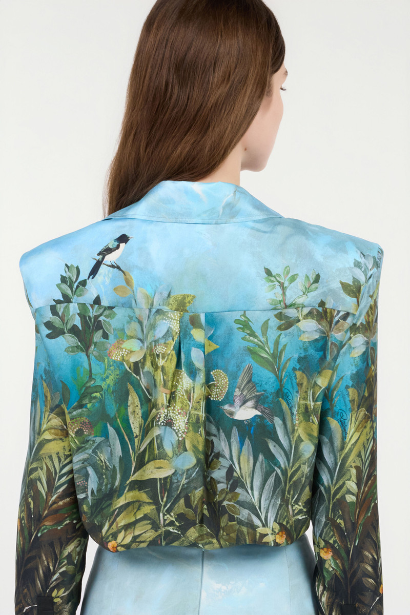 Eden Print Silk Shirt 7