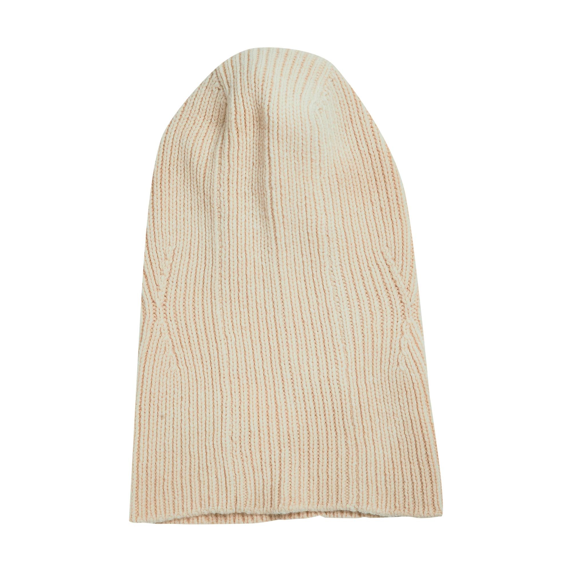 Alexander McQueen Rib Knit Hood 'Ivory' - 2