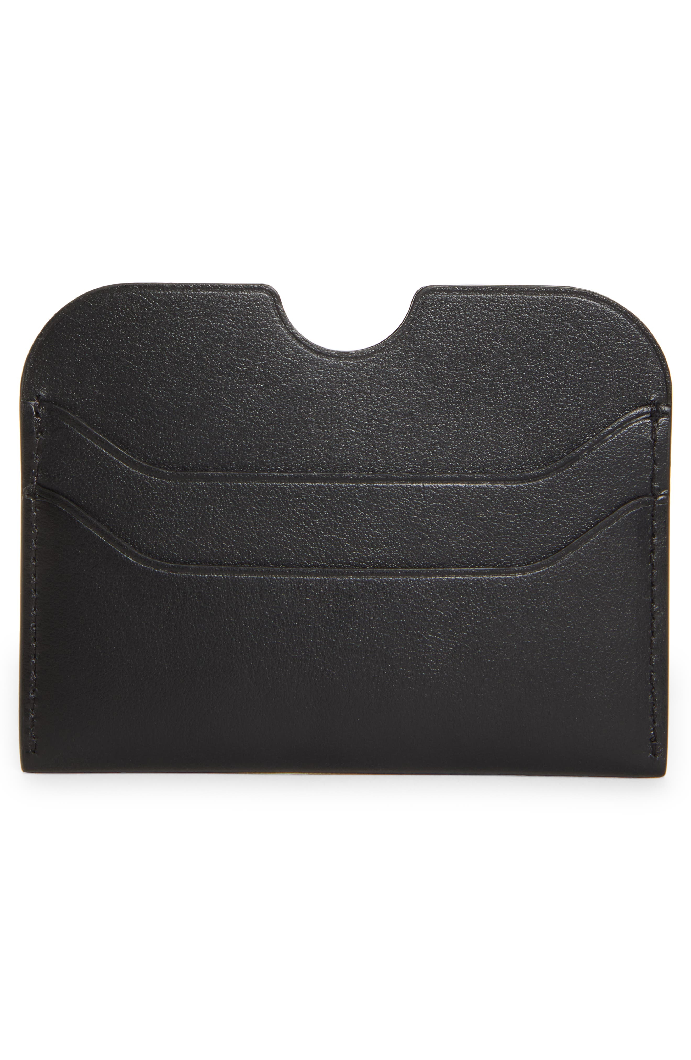 Large Elmas Leather Card Holder - 3