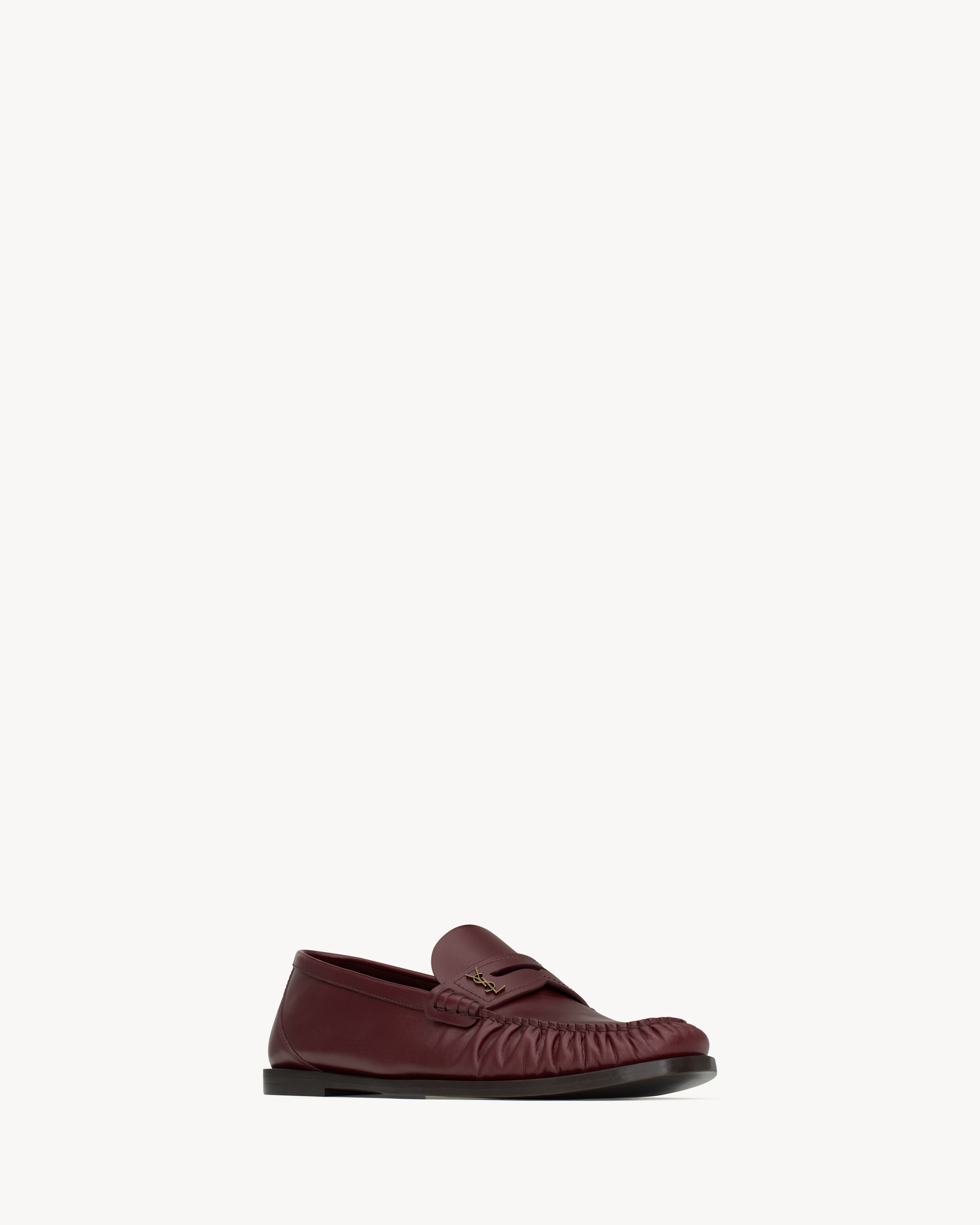 LAURENT LOAFERS IN SMOOTH LEATHER - 3