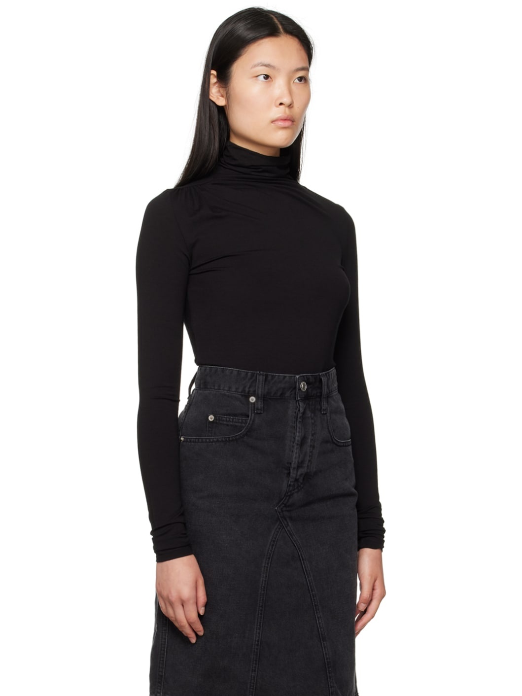 Black Lou Turtleneck - 2