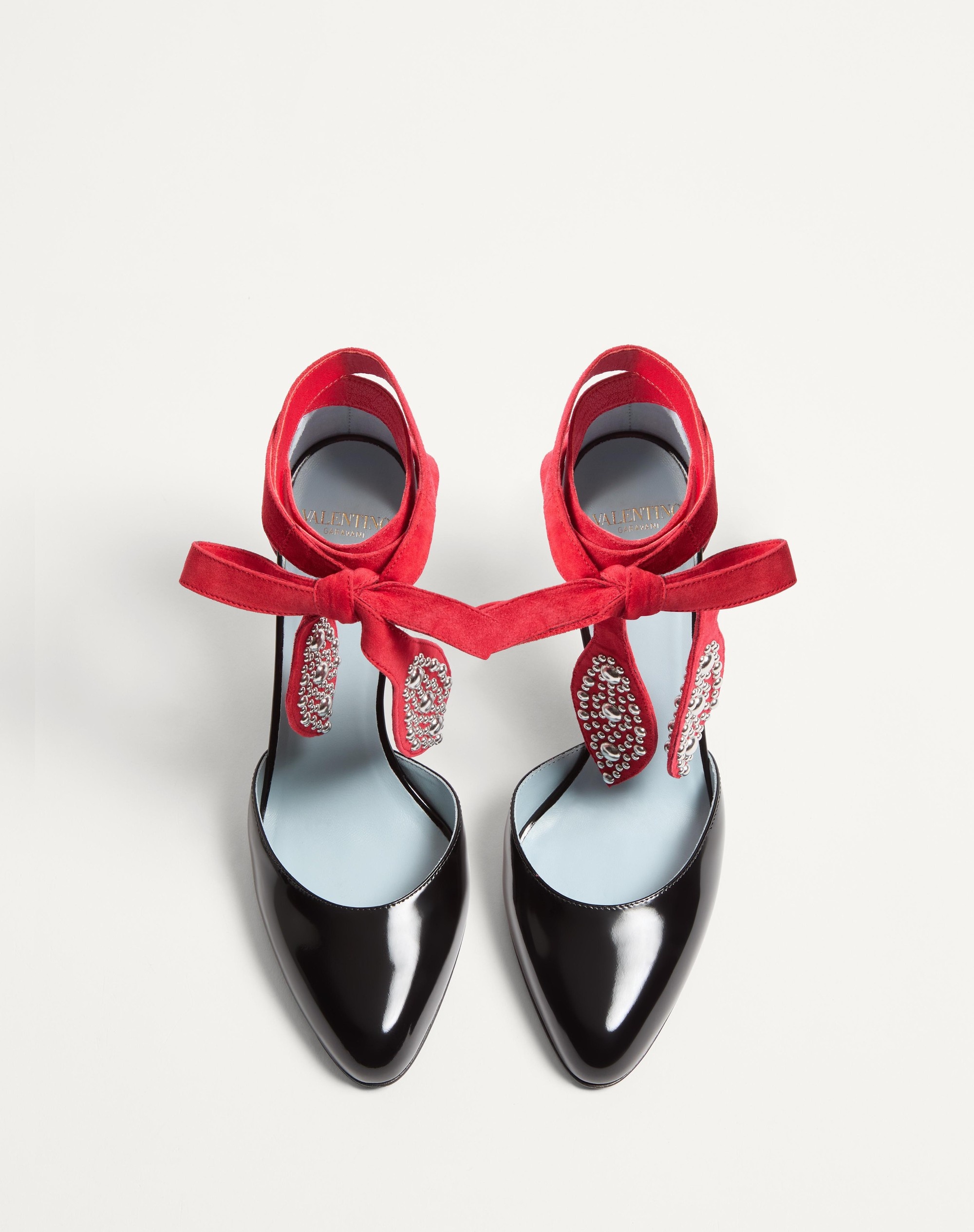 FOLIEFOLIAGE PUMPS IN ABRASIVE CALFSKIN 85MM - 3