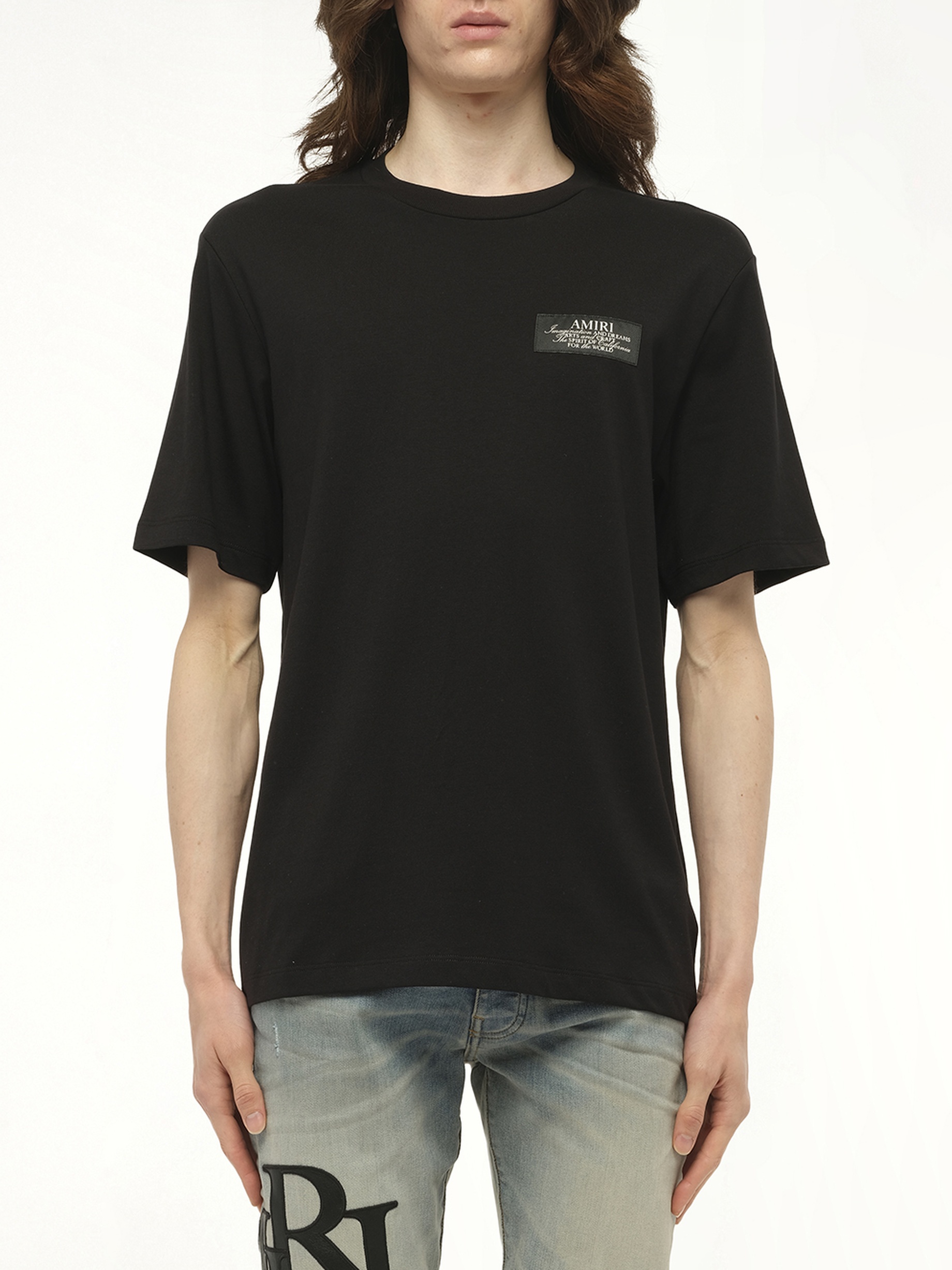 Amiri Spirit T-Shirt in Black - 1