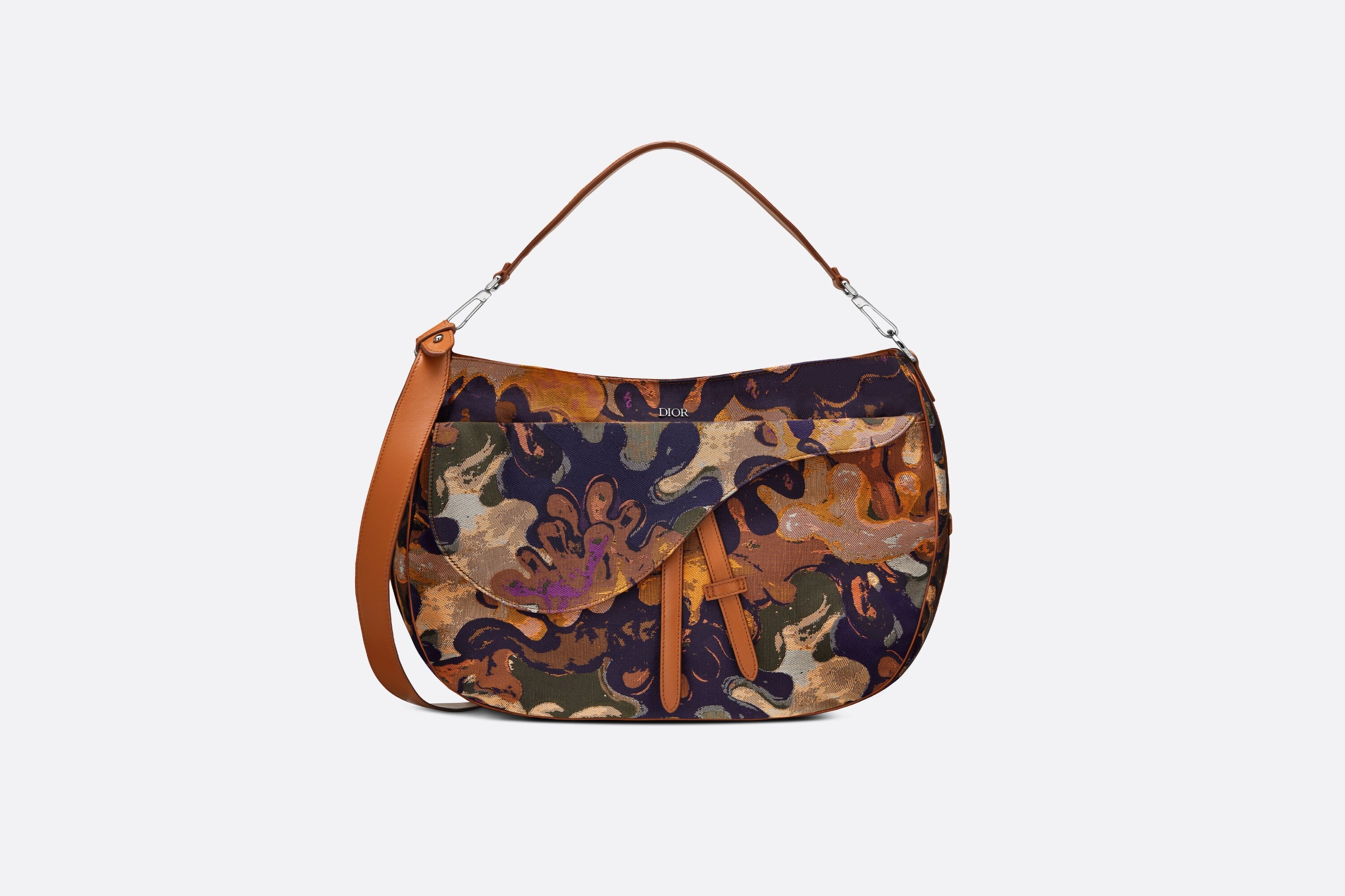 DIOR AND PETER DOIG Saddle Soft Bag - 1