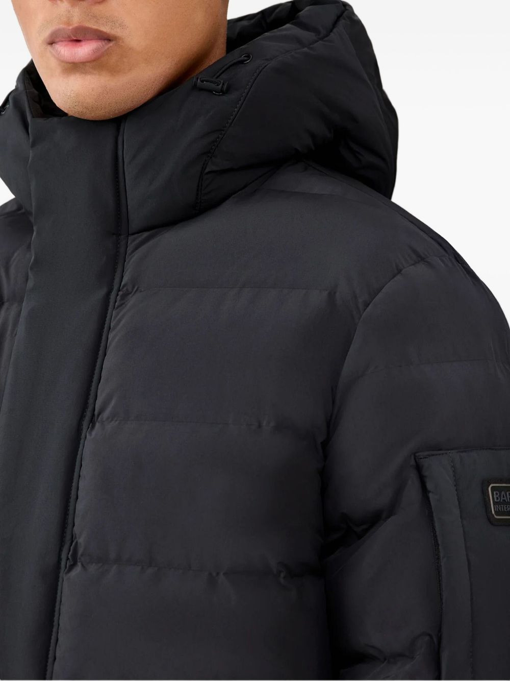 hooded quilted jacket - 3