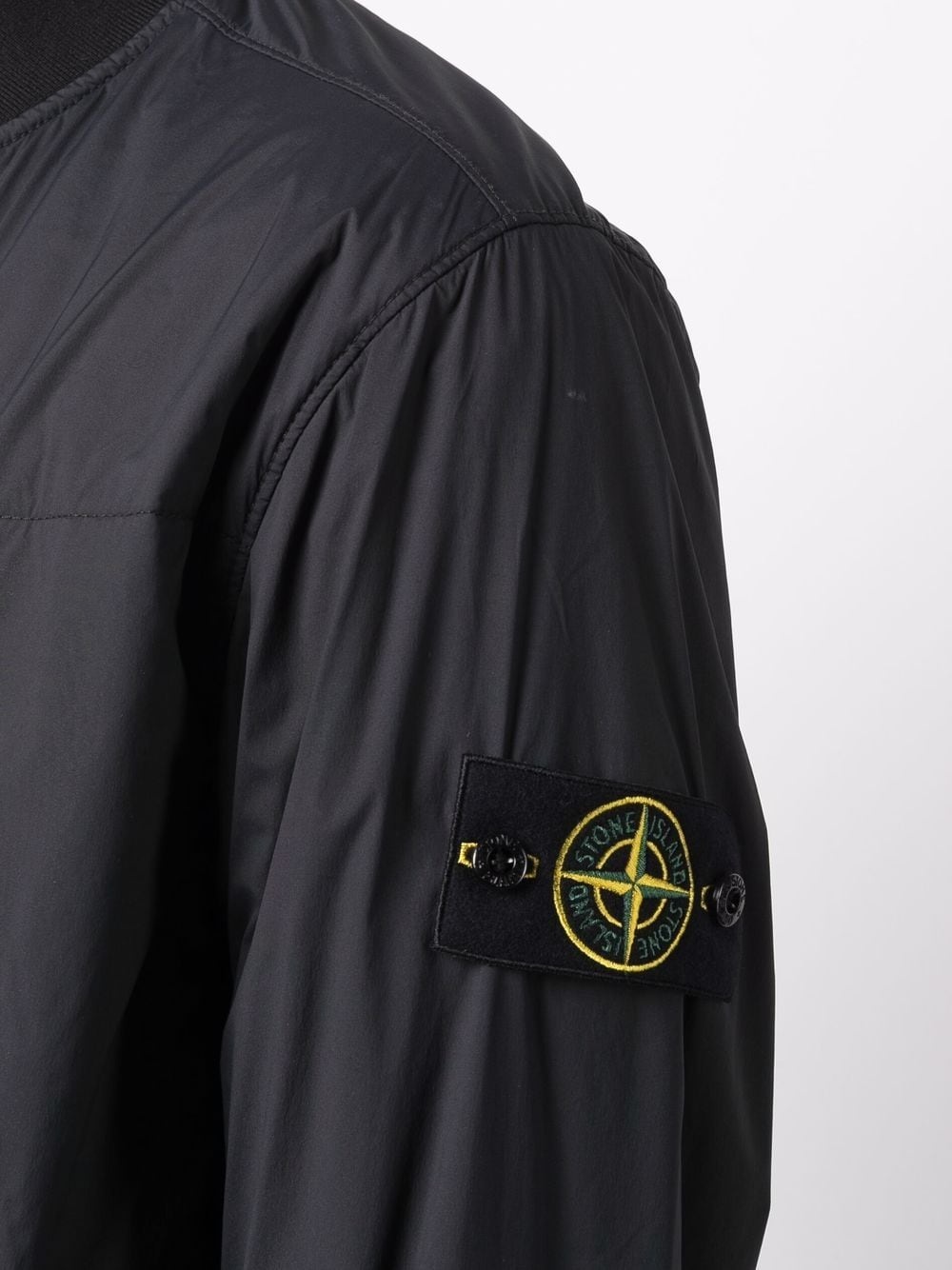 Compass-patch zip-up jacket - 5