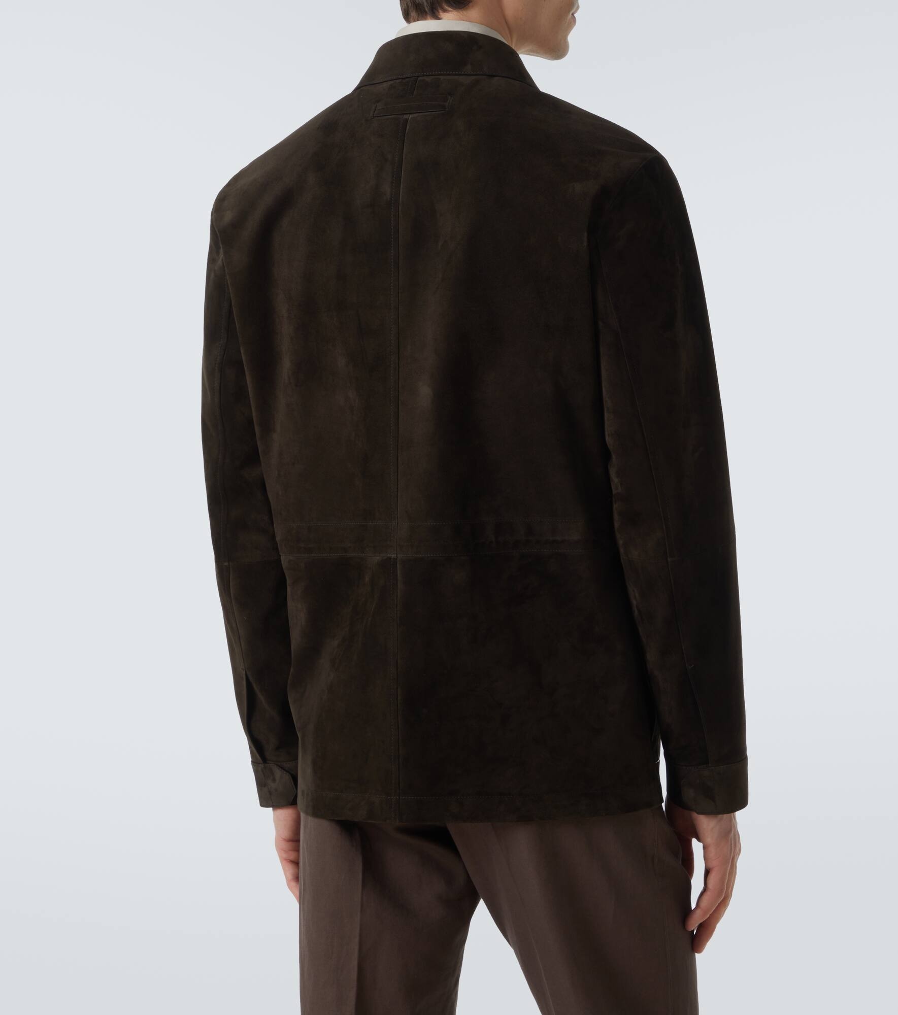 Leather field jacket - 4