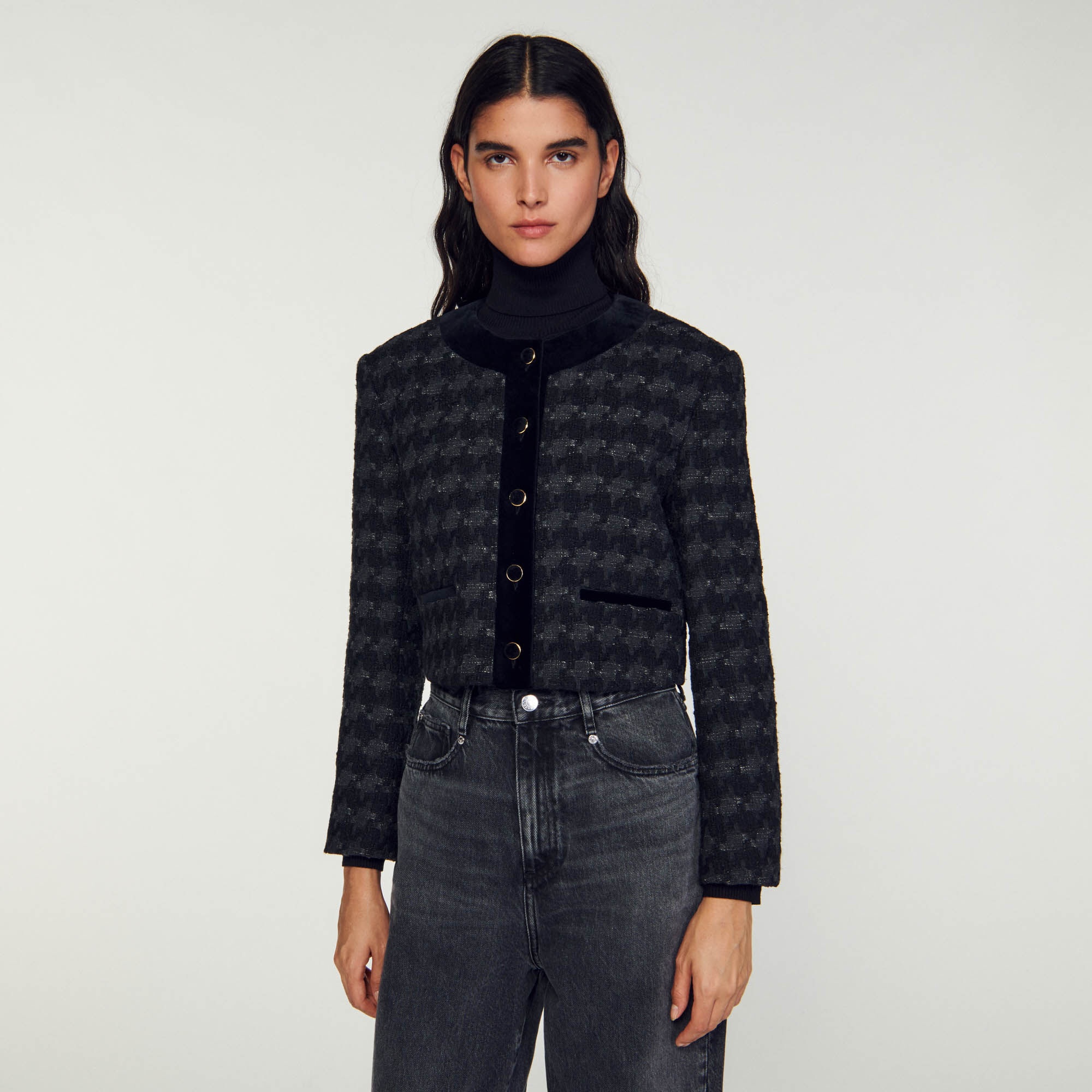 SHORT TWEED JACKET - 5