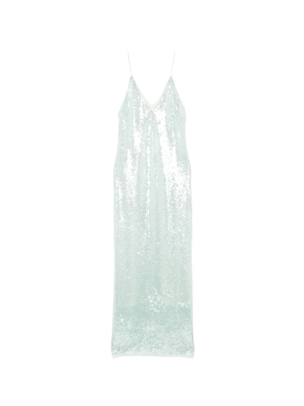 sequin-embellished maxi dress - 1