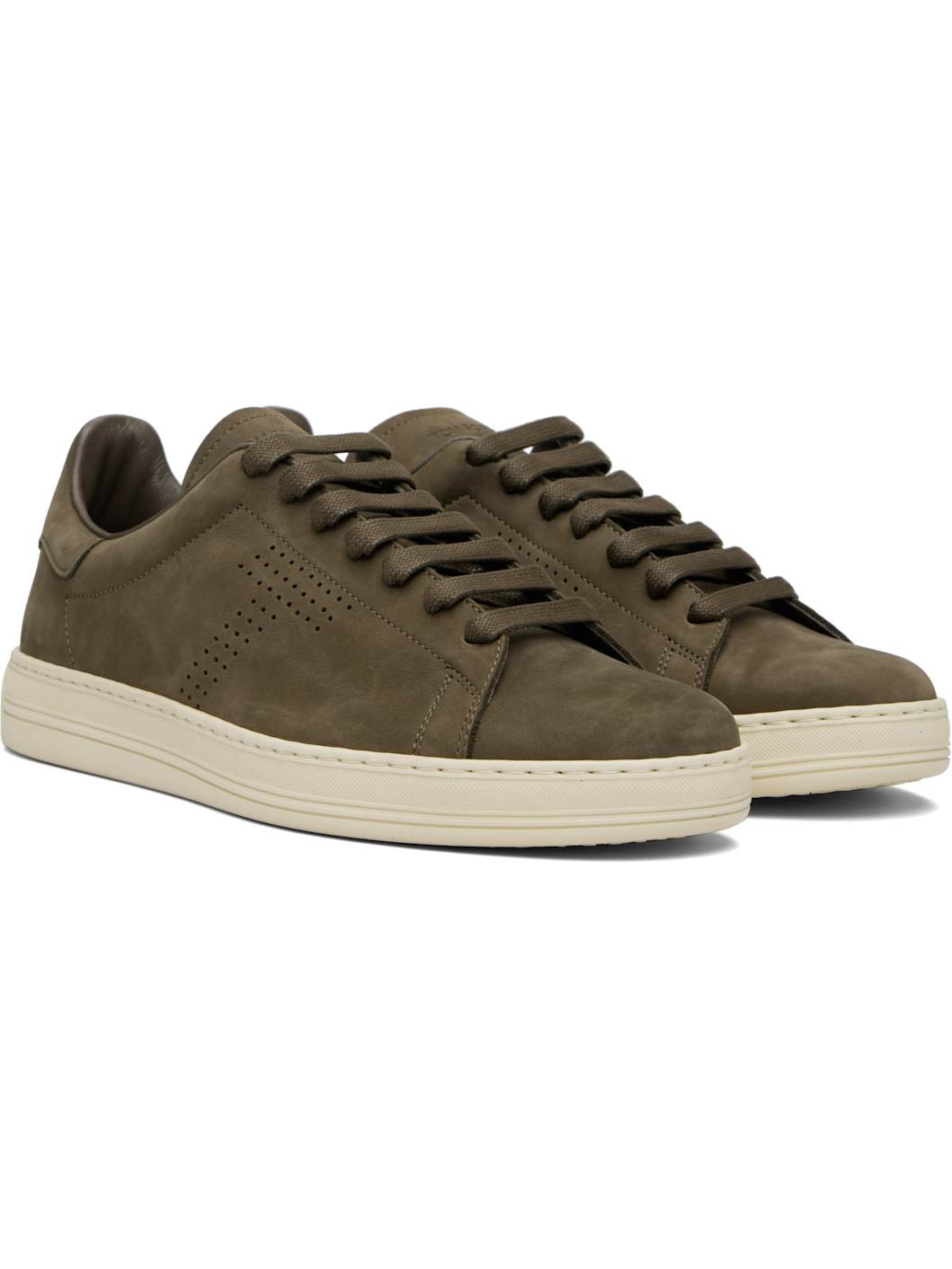 Khaki Nubuck Warwick Sneakers - 4