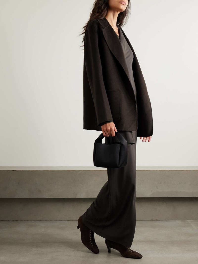 Totême Wool-felt jacket Brown outlook