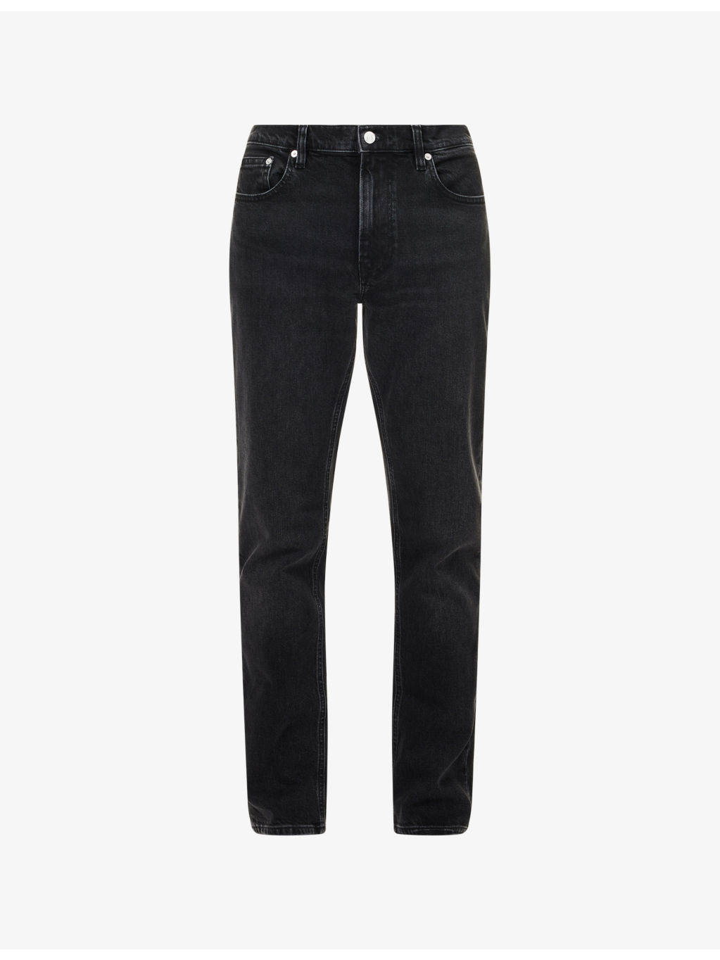 The Modern Straight-Leg Faded-Was Denim Jeans - 1