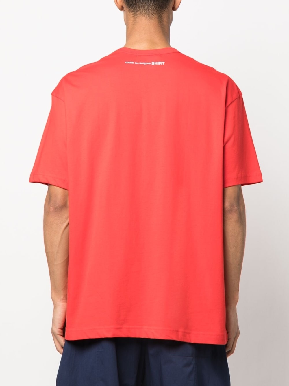 logo-print cotton T-shirt - 4