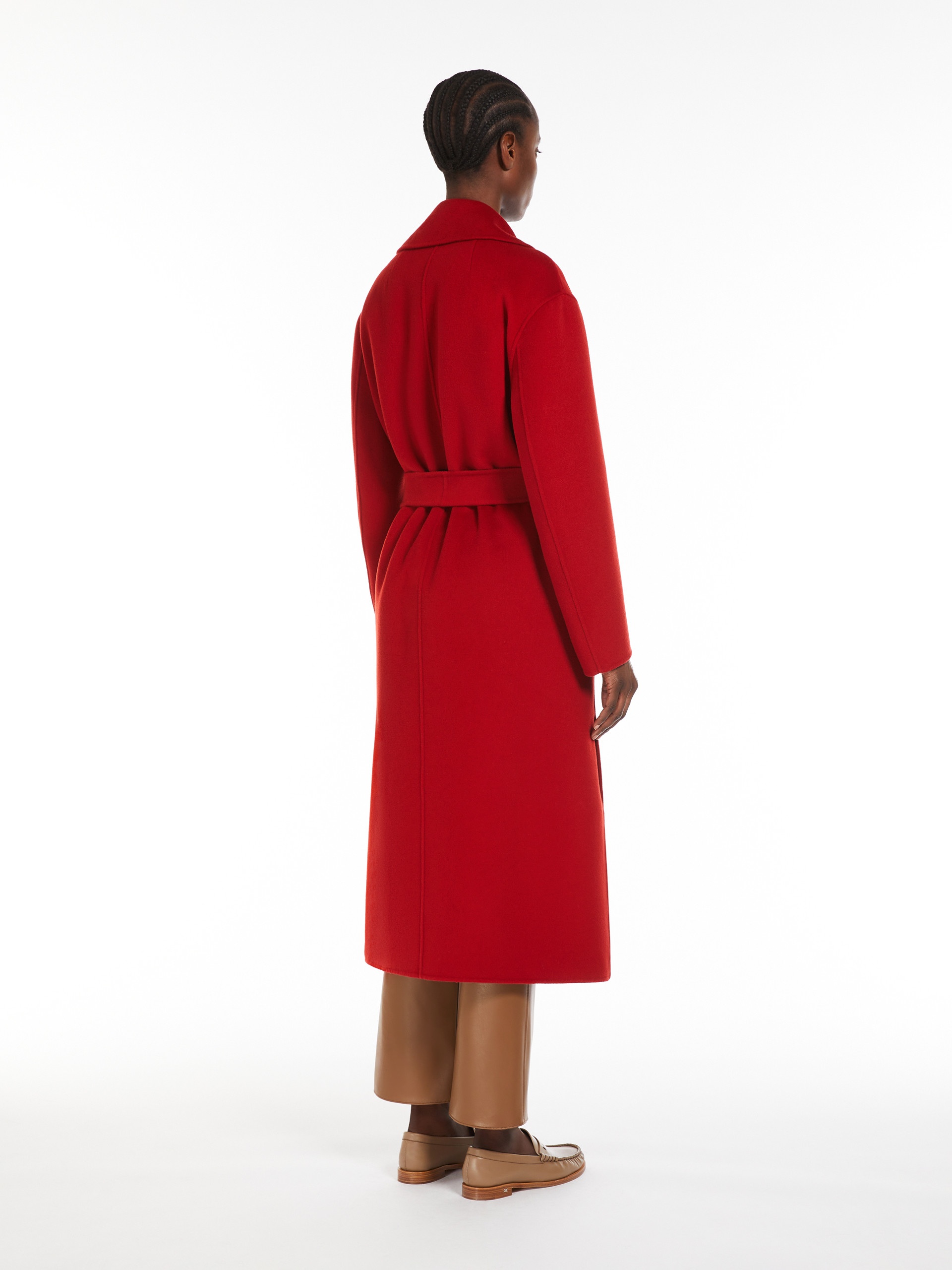 LIVIA Wool wrap coat - 4