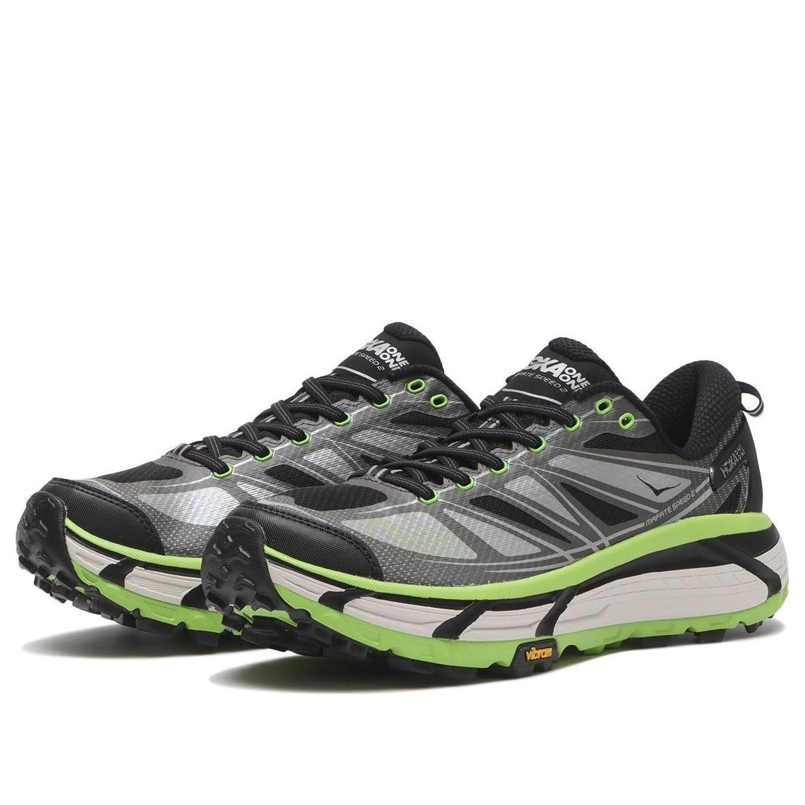 HOKA ONE ONE Mafate Speed 2 'Black Green' 1126851-BCKLC - 4