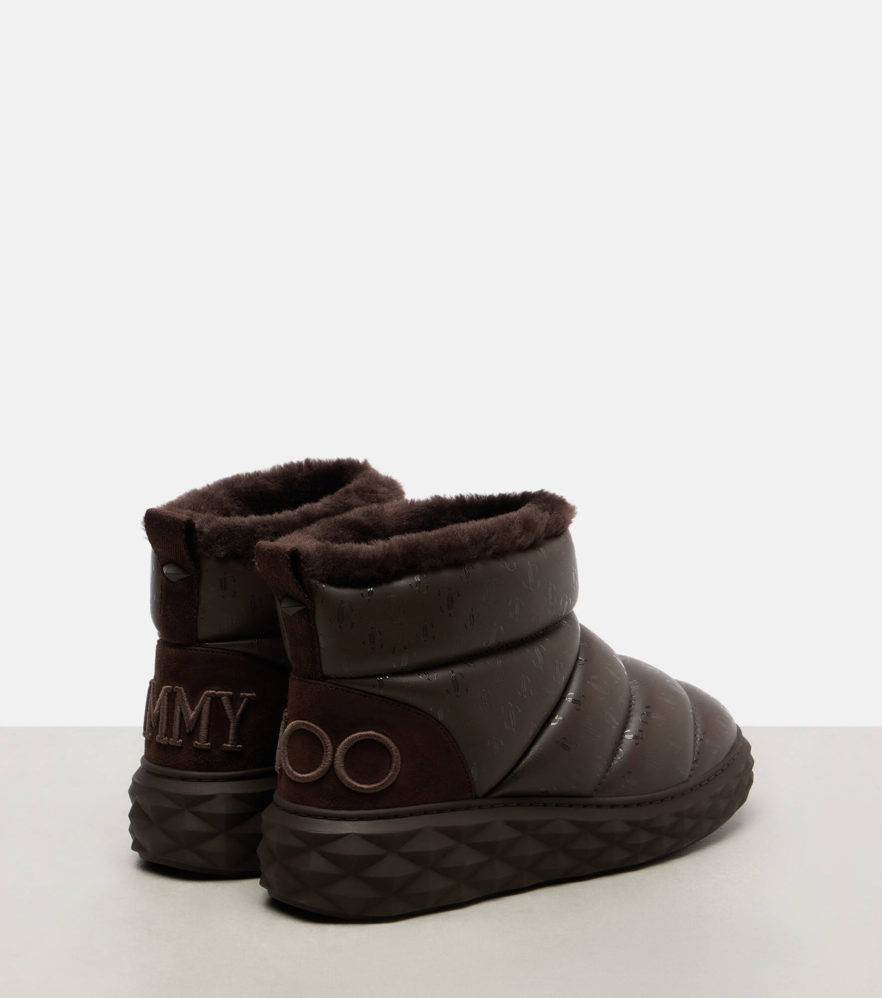 Xan shearling-lined leather snow boots - 2