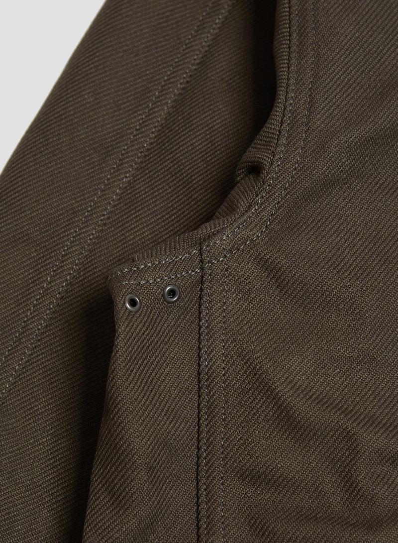 FOB Factory Hunting Jacket Washed Brown 7