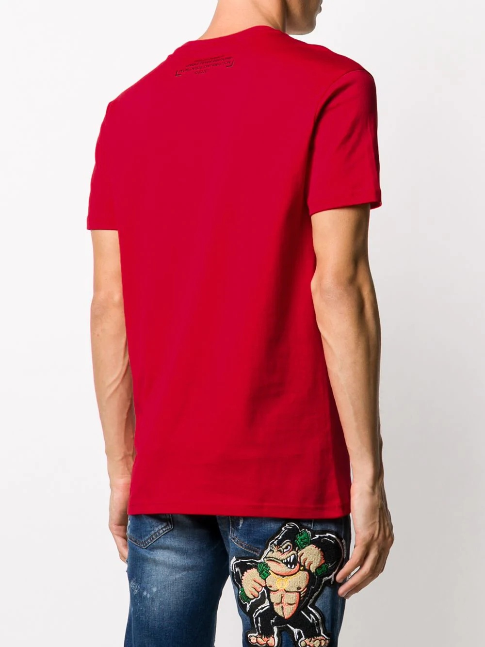 King Plein-print cotton T-shirt - 5