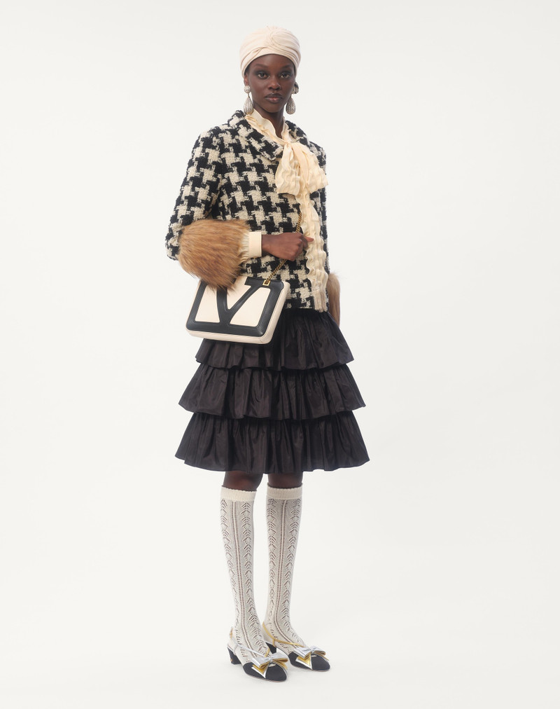 Valentino RUFFLED TAFFETA SKIRT outlook