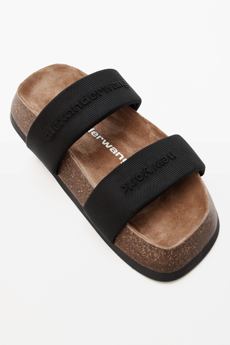 Alexander Wang RONAN SLIDE SANDAL IN BALLISTIC NYLON outlook