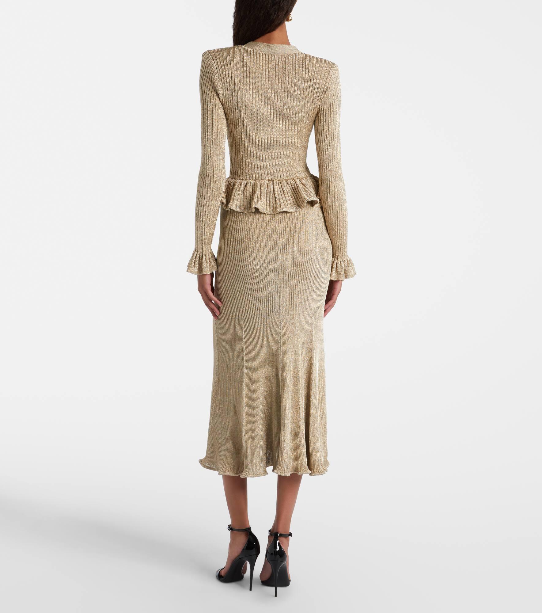 Lamé maxi dress - 3