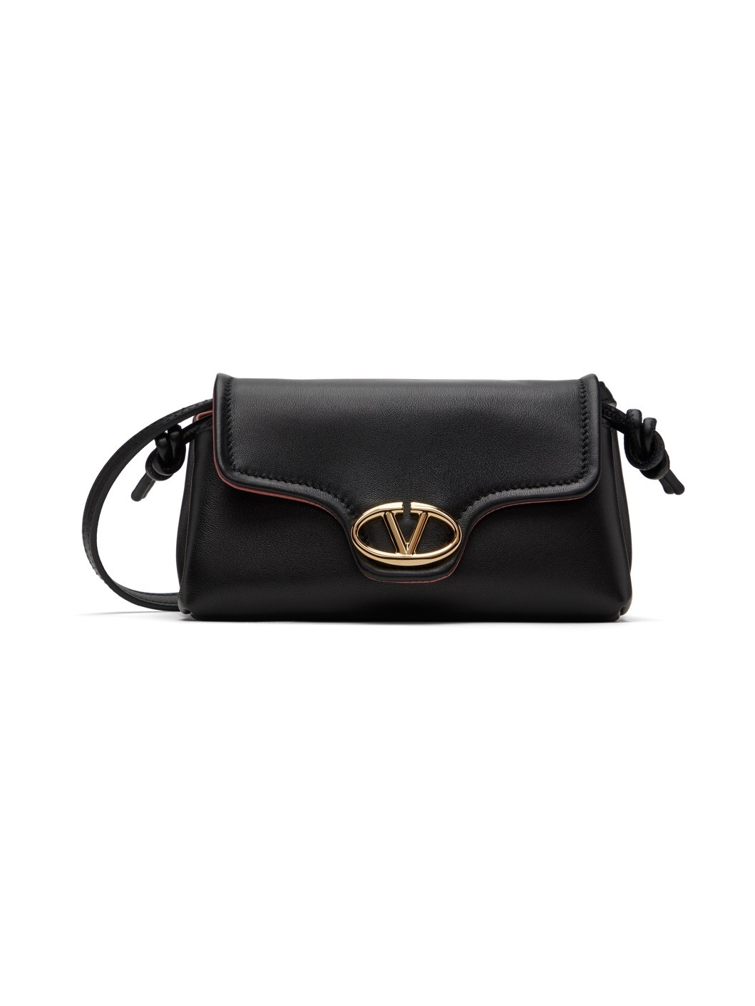 Black VLogo 1960 Nappa Leather Mini Bag - 1