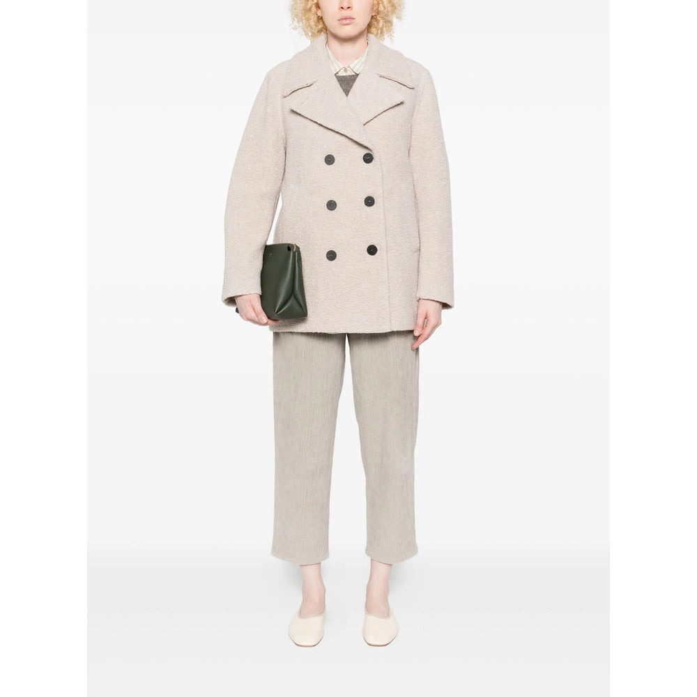 Harris Wharf London Neutrals Jackets - Oversized Jackets Women - 4